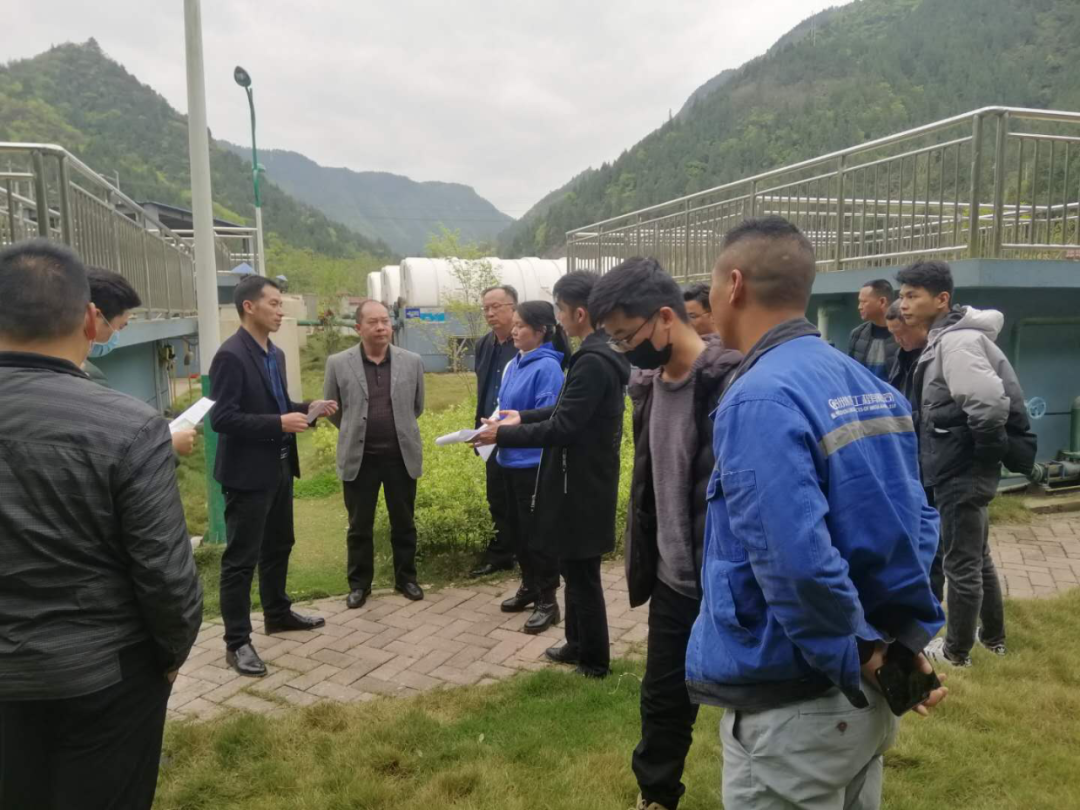 正安县城镇污水处理一期、二期工程项目完成竣工验收并正式投入运营